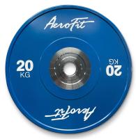 Бамперные диски для кроссфита, цветные AeroFit AFBDC20кг